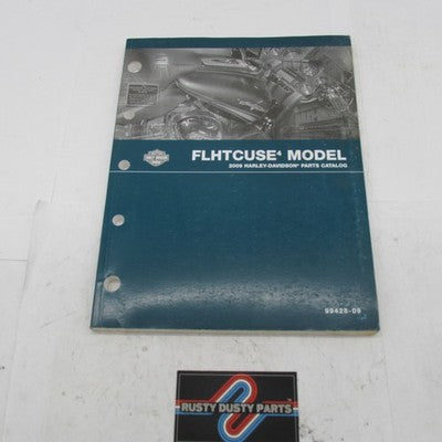 Harley Davidson OEM 2009 FLHTCUSE4 Model Parts Catalog Official Factor