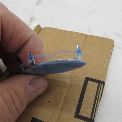 Harley OEM NOS Heritage Softail Right Saddlebag Teardrop Ornament 9047