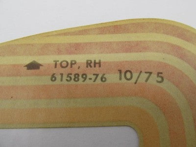 Harley Davidson AMF Genuine NOS 1976 Sportster Top Tank Decals 61591-7