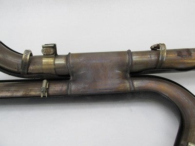 Harley Davidson Touring 95-08 Custom Race Straight Black Exhaust Heade