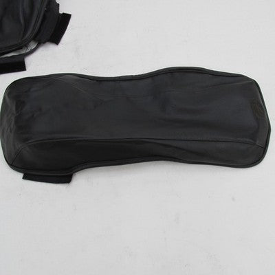 Pair of Harley OEM 93-13 Touring 15" Synthetic Leather Saddlebag Lid B