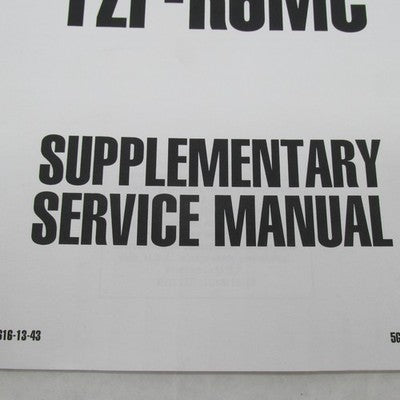Yamaha YZF-R6M, YZF-R6MC Supplemental Service Manual LIT-11616-13-43