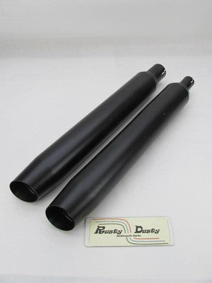 Pair of Harley-Davidson Genuine 17-22 Black Exhaust Mufflers 64901269