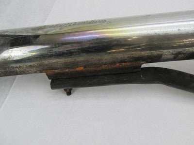 Harley-Davidson OEM Dyna Chrome Exhaust System w/ Slash Cut Mufflers a