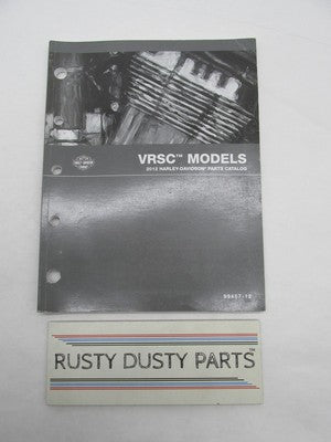 Harley-Davidson Official Factory 2012 VRSC V-Rod Parts Catalog 99457-1