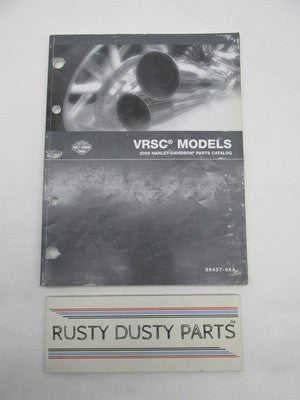 2006 Harley-Davidson Official Factory VRSC V-Rod Parts Catalog 99457-06A