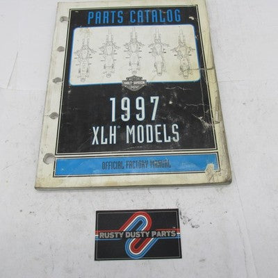 Harley-Davidson Official Factory 1997 XLH Models Parts Catalog 99451-9