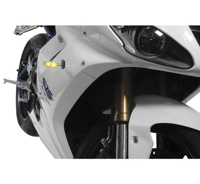 Kuryakyn by Kellermann Micro 1000 Marker Lights Amber LED, Clear Lens,