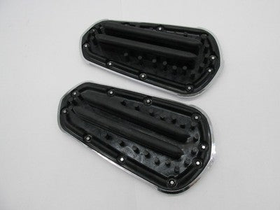 Kuryakyn NOS Indian Spear Passenger Floorboard Inserts Chrome 5656