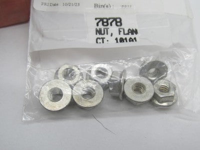 Lot of 8 Harley-Davidson Genuine OEM NOS Flange Lock Nuts 7878