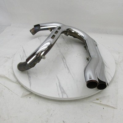 Harley OEM Catalytic Exhaust Headers w/ Shields 12-17 Dyna FXDF FXDWG