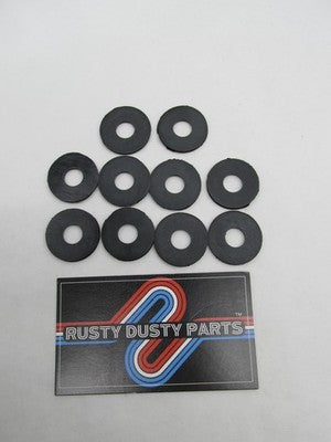 Lot of 10 Harley Davidson Genuine NOS Rubber Washers Brake Spacers 579