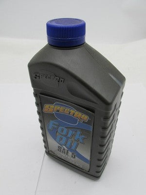 Spectro Genuine NOS Motorcycle Fork Oil SAE 5 5W 1 Liter L.F05