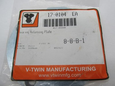 V-Twin NOS Harley Bearing Retaining Plate 17-0104 | 35111-36