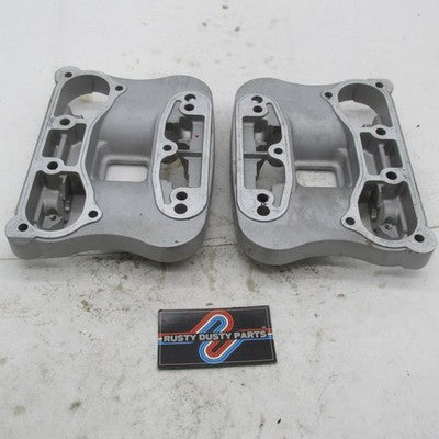 Pair Harley OEM Lower Inner Rocker Box Covers Sportster XL 883 1200 17