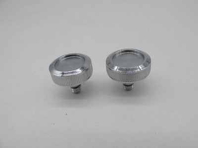 Lot of 2 Harley-Davidson Genuine Chrome Chrome Seat Retention Knob Screws