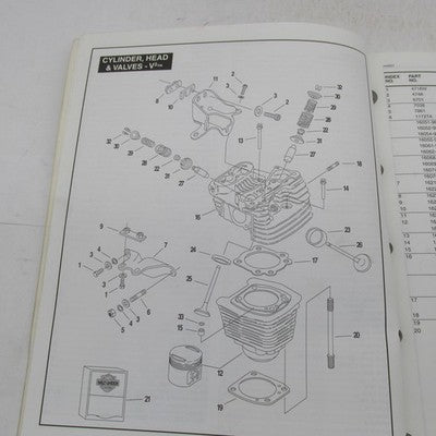 Harley-Davidson Official Factory 1998 XLH Models Parts Catalog 99451-9