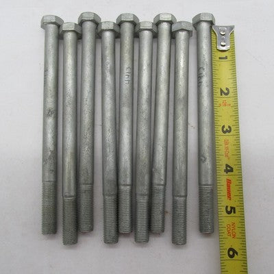Lot of 9 Harley-Davidson OEM NOS 3/8"-24 x 5-1/2" Hex Head Bolts 4413