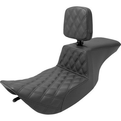 Saddlemen Tour Step Up Seat - Rider Backrest 897-06-192BR