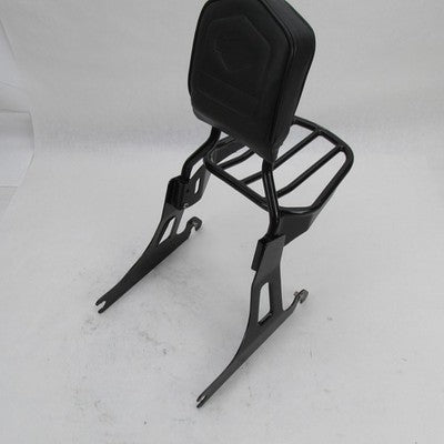 Harley OEM 06-17 Dyna Detachable 22" Tall Sissybar & Rack w/ Embossed