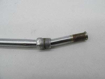 Harley Davidson Chrome 13.75" Long Pressurized 3/8" Oil Line Tube with Angle