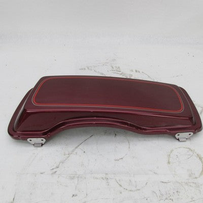 Harley OEM 93-13 Touring Right Saddlebag Lid Luxury Rich Red Stripe 90