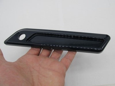 Harley NOS OEM Right Saddlebag Latch Faceplate, Billiard Blue 90200984