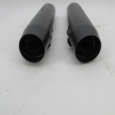 Set of Harley Davidson OEM Stock 17-24 Touring Black Mufflers 64901314