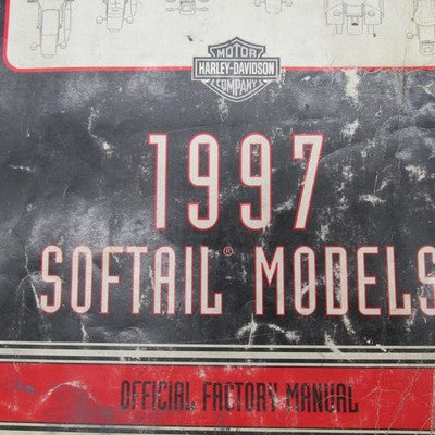 Harley Davidson OEM 1997 Softail Models Parts Catalog Factory Manual 9