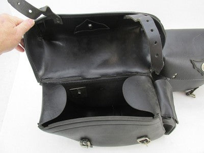 Pair of Harley Davidson Universal Motorcycle Synthetic Leather Saddleb