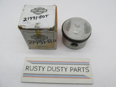 Harley Davidson Genuine NOS 91-94 FLH, FLT & FXR .+01 Oversize Piston