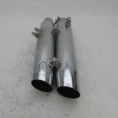 Harley Davidson OEM Lower + Upper Exhaust Mufflers 2006-2008 65215-06A