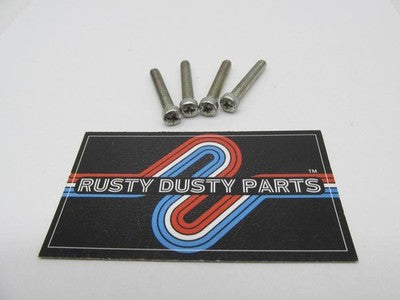 Lot of 4 Harley Genuine NOS 10-24 x 1-1/4" Pozidriv Fillister Head Scr