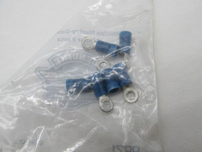 Lot of 6 Harley-Davidson Genuine NOS Terminal Rings 9871
