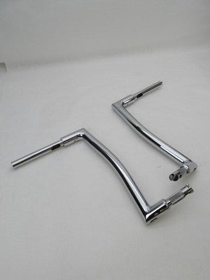 Fat Baggers NOS NIB EZ Install Flat Top Handlebars Chrome 0601-5468 60