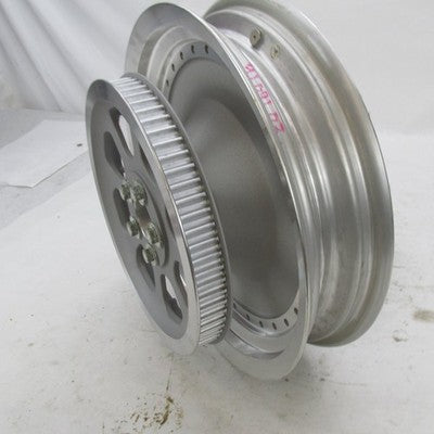 Harley OEM Fat Boy Rear Wheel Rim 16x3 3/4" Axle Pulley Brake Disc 410
