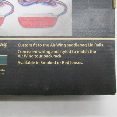 Harley-Davidson OEM NOS Air Wing Saddlebag LED Light Rail Kit Smoked 6