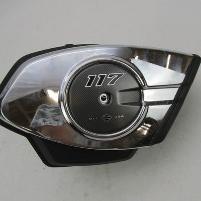 Harley-Davidson OEM EUC Stock 24-25 M8 117 Chrome Air Cleaner Assembly