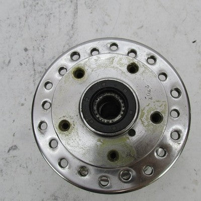 Harley OEM Chrome Front Wheel Hub Sportster Dyna Glide FX FXR 77-84 43