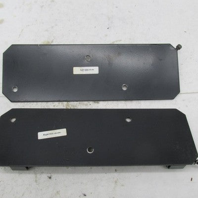 Pair of Harley OEM Black Saddlebags Docking Mount Brackets w/ Hardware