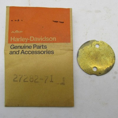 Harley-Davidson OEM NOS AMF Bendix Brass Throttle Plate 27282-71