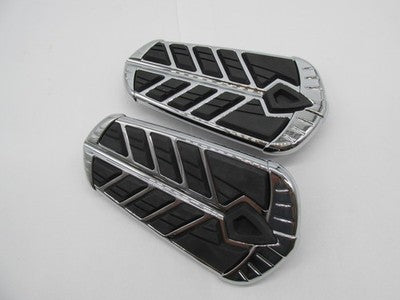 Kuryakyn NOS Indian Spear Passenger Floorboard Inserts Chrome 5656