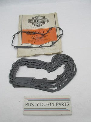 Lot of 16 Harley Davidson Genuine NOS XLH XLS Gearcase Cover Gaskets