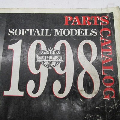 Harley Davidson Official Factory 1998 Softail Models Parts Catalog 994