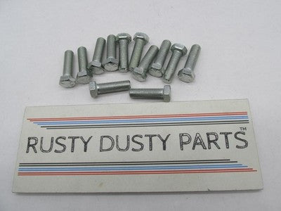 Lot of 12 Harley Davidson Genuine NOS Hex Cap Screws 4337W