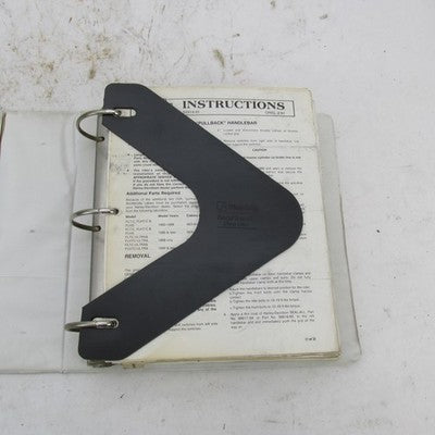Harley Davidson Genuine Late 1980-90s Accessory Installation Instructi