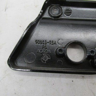 Harley OEM 93-13 Touring Left Saddlebag Latch Cover, Dark Blue Sparkle