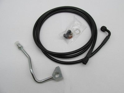 Goodridge NOS Premium ABS Brake Line Kit +6" Black 817-01126 | HD0132-