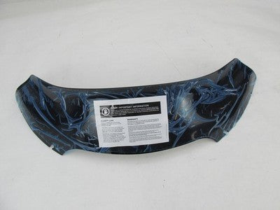 Klock Werks NOS KW05-01-0403 Sport Pro Flare Windshield 6", Black 2310