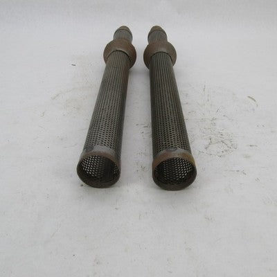 Pair of Harley Aftermarket Exhaust Baffle Inserts 24.5" Perforated Dra